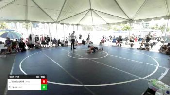 157 lbs Semifinal - Luke Vanbuskirk, Cvbjj vs Brian Leon, Eastvale Elite WC