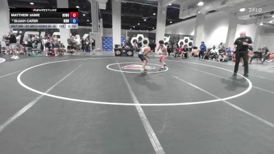 Champ. Round 2 - Matthew Jaime, Big Cat Wrestling Club vs Elijah Cater, Mat Demon WC