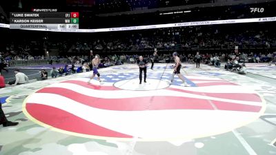 Quarterfinal - Karson Keiser, Winner vs Luke Swatek, Elk Point-Jefferson