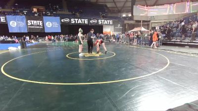 138 lbs Round 5 - Hayden Velasco, Omak Wrecking Crew vs Sam Smith, Port Angeles Wrestling Club