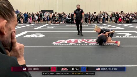 Nico Cisco vs Lorenzo Lopes 2025 ADCC Orlando Open/Youth Trials