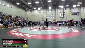 215 lbs Cons. Round 7 - Cole Sherill, Caldwell County vs James Trainer, Montgomery Bell Aca.