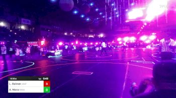 123 lbs Consi Of 16 #2 - Logan Balmer, Unattached vs Aviana Mora, Grand Island Legacy Girls WC