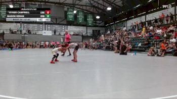 57-63 lbs Champ. Round 1 - Ryker Campbell, CrassTrained:Weigh In Club vs Mason Keran, Big Dog Grappling Academy