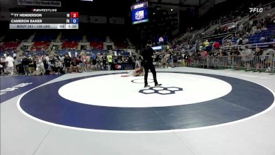 126 lbs Champ. Rd Of 128 - Ty Henderson, IN vs Cameron Baker, PA