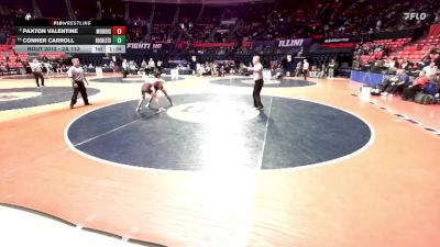 2A 113 lbs Champ. Round 1 - Paxton Valentine, Morris vs Conner Carroll, Rochester