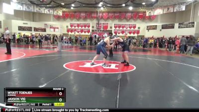 Round 2 - Wyatt Toenjes, Hudson vs Jaxson Vig, Minnewaska Area