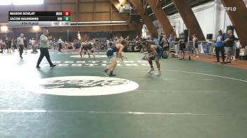 113 lbs 5th Place - Mason Schlat, Monster Garage vs Jacob Saunders, Fight Club