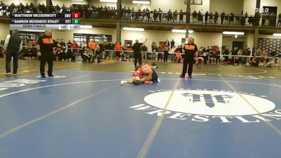 144 lbs Semifinal - Matthew McDERMOTT, Smithtown East vs Samson Mckissick Staley, Pittsford