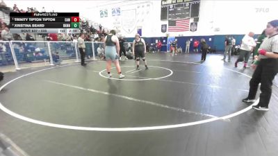 235 lbs Semifinal - Trinity Tipton Tipton, Camarillo vs Xristina Beard, South Hills
