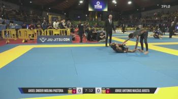 Ahxel Snider Molina Pastora vs Jorge Antonio Macías Arista 2026 IBJJF European NoGi