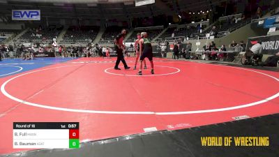 108 lbs Round Of 16 - Brady Full, Mat Assassins vs Bradley Bauman, Kodiak Attack