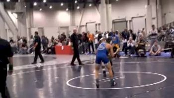 119lbs Britain Longmire Cimarron Memorial-NV vs. Mason Saldana Green Valley-NV