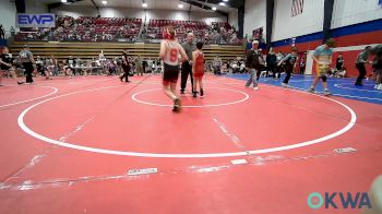 85 lbs Consi Of 8 #2 - Kason Wolfe, Keystone Wrestling Club vs Josey Voss, Skiatook Youth Wrestling