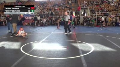 76 lbs Semifinal - Kaleb Johnson, CP Wrestling Academy vs Brody Edwards, Elida Bulldog Wrestling
