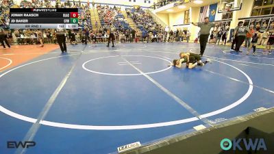 49 lbs Rr Rnd 1 - Jonah Raasch, Black Fox Wrestling vs JD Baker, Coweta Tiger Wrestling