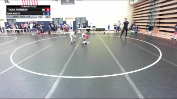 49 lbs Champ. Round 3 - Alan Petersen, MN vs Sam Smith, IL