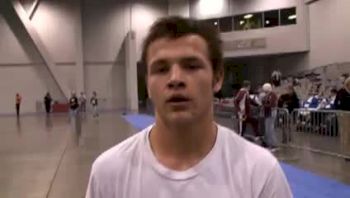 interview Jake Evans 140 lbs champ