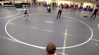 10U GIRLS - 73 lbs Semis - Kaley Franzen, Minnesota vs Avery Burton, Oakdale Athletic Association