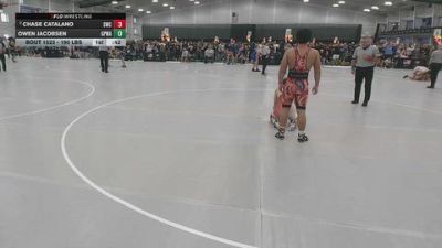 190 lbs Cons. Sub-quarters - Owen Jacobsen, Great Plains Wrestling Academy vs Chase Catalano, Silverback Wrestling Club