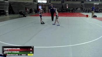 85 lbs Finals (8 Team) - Harrison Schlagel, HLWW vs Jeremiah Vazquez, GSL