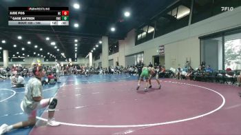 144 lbs Cons. Round 4 - Gage Ahysen, Raider Wrestling Club vs Jude Fos, Holy Cross