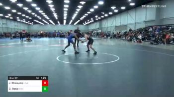 160 lbs Semifinal - Jake Rheaume, Level Up vs Dreshaun Ross, Sebolt Wrestling Academy