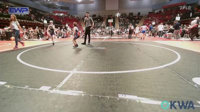 80 lbs Consi Of 8 #2 - Keaghan Camp, Collinsville Cardinal Youth Wrestling vs Hayden Beckwith, Miami Takedown Club