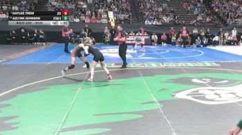 Semifinal - Haylee Trew, Johnson County Central vs Azlynn Johnson, Stanton