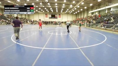 165 lbs Cons. Round 3 - David Hammerle, Oswego State vs Maxim Kochergin, Cortland