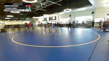 132 lbs Champ. Round 2 - Osmar Fernandez, Moreno Valley vs Garrett Berry, Alta Loma