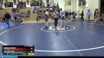 162 lbs Cons. Round 2 - Ethan Moore, Wetumpka vs Michael Hill, Montgomery Catholic Prep School