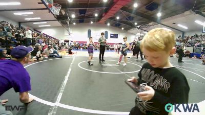 105 lbs Rr Rnd 1 - Beckett Vann, Bartlesville Wrestling Club vs Rogen Bradsher, Buck Pride Wrestling