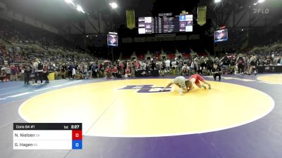 150 lbs Cons 64 #1 - Nathan Nielsen, GA vs Grayson Hagen, KS