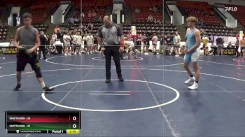 180 lbs Semis & 1st Wrestleback (8 Team) - Andrew White, Michigan Cobras Blue vs William Thompson, Branch County