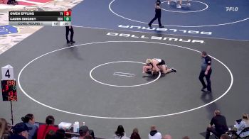 Cons. Round 1 - Owen Effling, Tri-Valley vs Caden Singrey, Kingsbury County