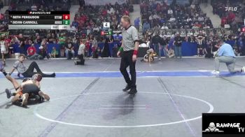 73 lbs Cons. Round 1 - Homer Spinner, Wildcat vs Rhett Ikehorn, Humboldt