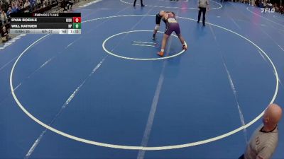 215 lbs Quarterfinals (8 Team) - Ryan Boehle, Grand Island vs Will Rathjen, North Platte