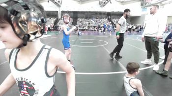 61 lbs Rr Rnd 1 - Luca Babli, American MMAW vs Mason Muraglia, Shore Thing WC