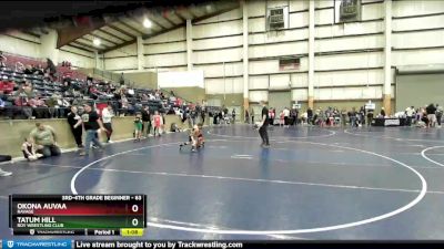 63 lbs Round 2 - Okona Auvaa, Ravage vs Tatum Hill, Roy Wrestling Club