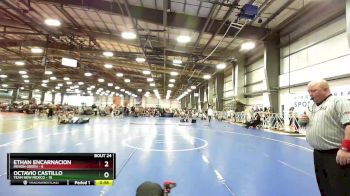 64 lbs Rd# 9- 2:15pm Saturday Final Pool - Ethan Encarnacion, Minion Green vs Octavio Castillo, Team New Mexico