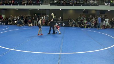 56 lbs Quarters - Wyatt Michael, Contenders Wrestling Academy vs Myles Bullock, Southside Wrestling Club
