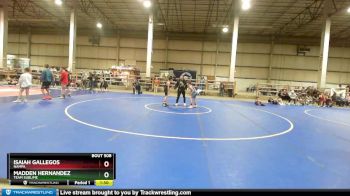 92 lbs Cons. Semi - Isaiah Gallegos, Nampa vs Madden Hernandez, Team Sublime