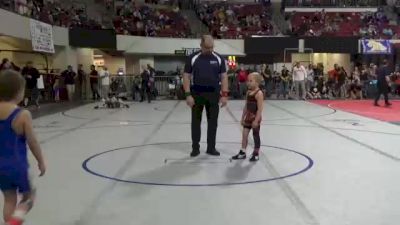 61 lbs Champ. Round 1 - Jaxon Frost, Terry Wrestling Club vs Johnathan Halvorsen, Butte Wrestling Club