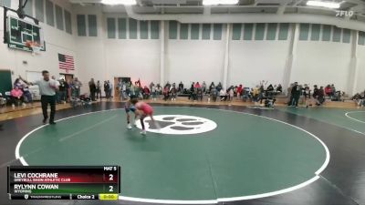 80 lbs Cons. Round 2 - Tanner Guina, Lander USA Wrestling vs Wesston Allen, Glenrock Wrestling Club