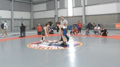 93 lbs Cons. Semis - Lukas Poirier, Inland Northwest Wrestling Training Center vs Bentley Middlebos, Viper Wrestling Club