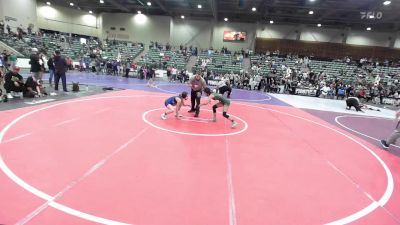 94 lbs 5th Place - Jazzy Red Tomahawk, Heights WC vs Steele Divinagracia, Swamp Monsters WC