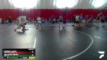 134-135 lbs Round 3 - Benjamin Brisky, Lodi vs Johnny Lopez, Grayslake Central