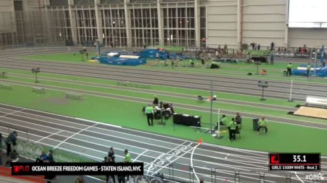 Girl's 1500m White, Round 1 Heat 2