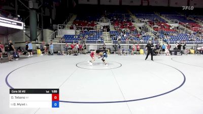 106 lbs Cons 32 #2 - Damian Tebano, NY vs Daniel Myint, IL